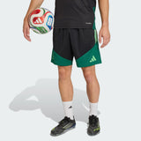 adidas Mexico 26 Tiro Training Men's Soccer Shorts - Black/Green