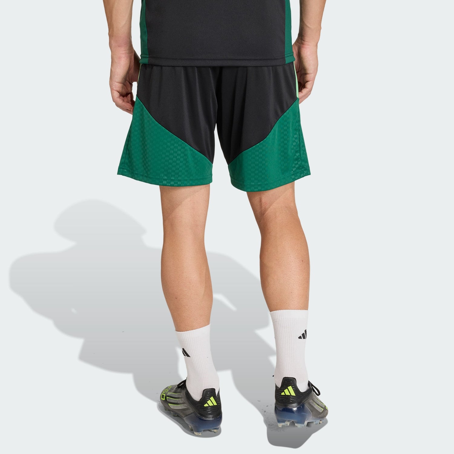 adidas Mexico 26 Tiro Training Men's Soccer Shorts - Black/Green