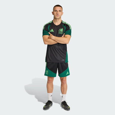 adidas Mexico 26 Tiro Training Men's Soccer Shorts - Black/Green