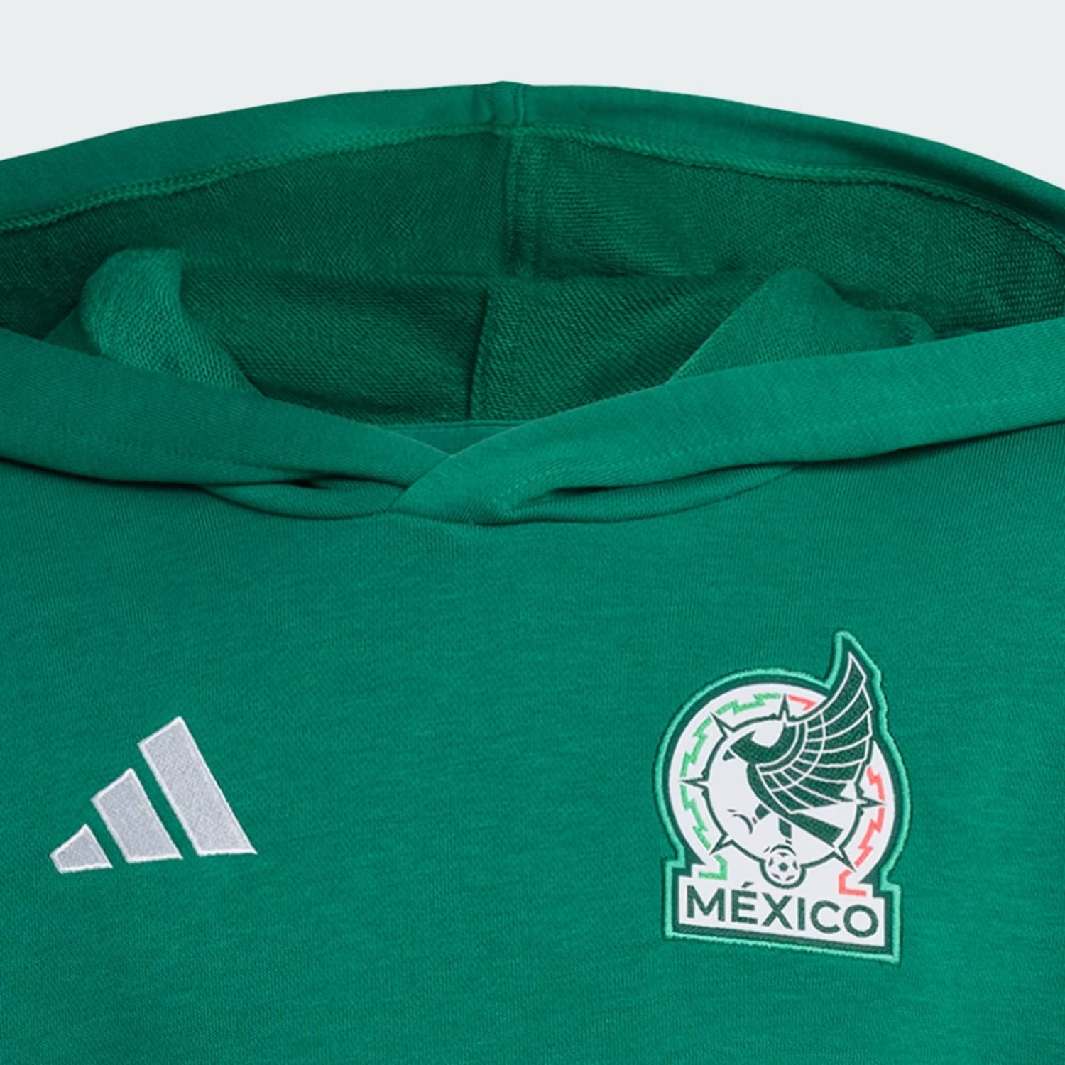 adidas Mexico DNA Youth Soccer Hoodie - Green