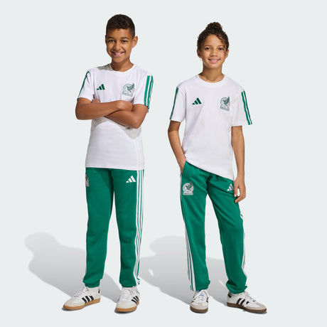 adidas Mexico DNA Youth Soccer Tracksuit Bottoms - Green