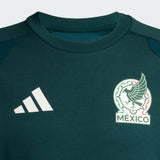 Sudadera de cuello redondo Tiro Travel de adidas México - Verde