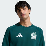 Sudadera de cuello redondo Tiro Travel de adidas México - Verde