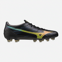 Mizuno Alpha III Japan FG Men's Soccer Cleats - Black/Orange