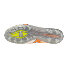 Mizuno Alpha III Japan FG Men's Soccer Cleats - White/Orange
