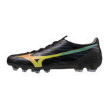 Mizuno Alpha III Pro FG Men's Soccer Cleats - Black/Orange