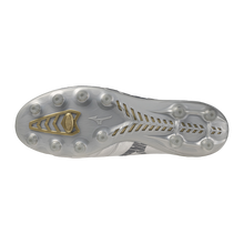 Mizuno Morelia Neo IV Elite FG Terreno firme Plata/Oro
