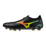 Botines de fútbol para hombre Mizuno Morelia Neo V Beta Elite FG - Negro/Naranja