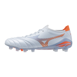 Mizuno Morelia Neo V Beta Elite FG Men's Soccer Cleats - Blue Finch/Orange