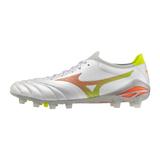 Mizuno Morelia Neo V Beta Elite FG Men's Soccer Cleats - White/Orange