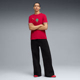 Camiseta de fútbol de hombre PUMA Marruecos Local 2026 - Rojo/Dorado