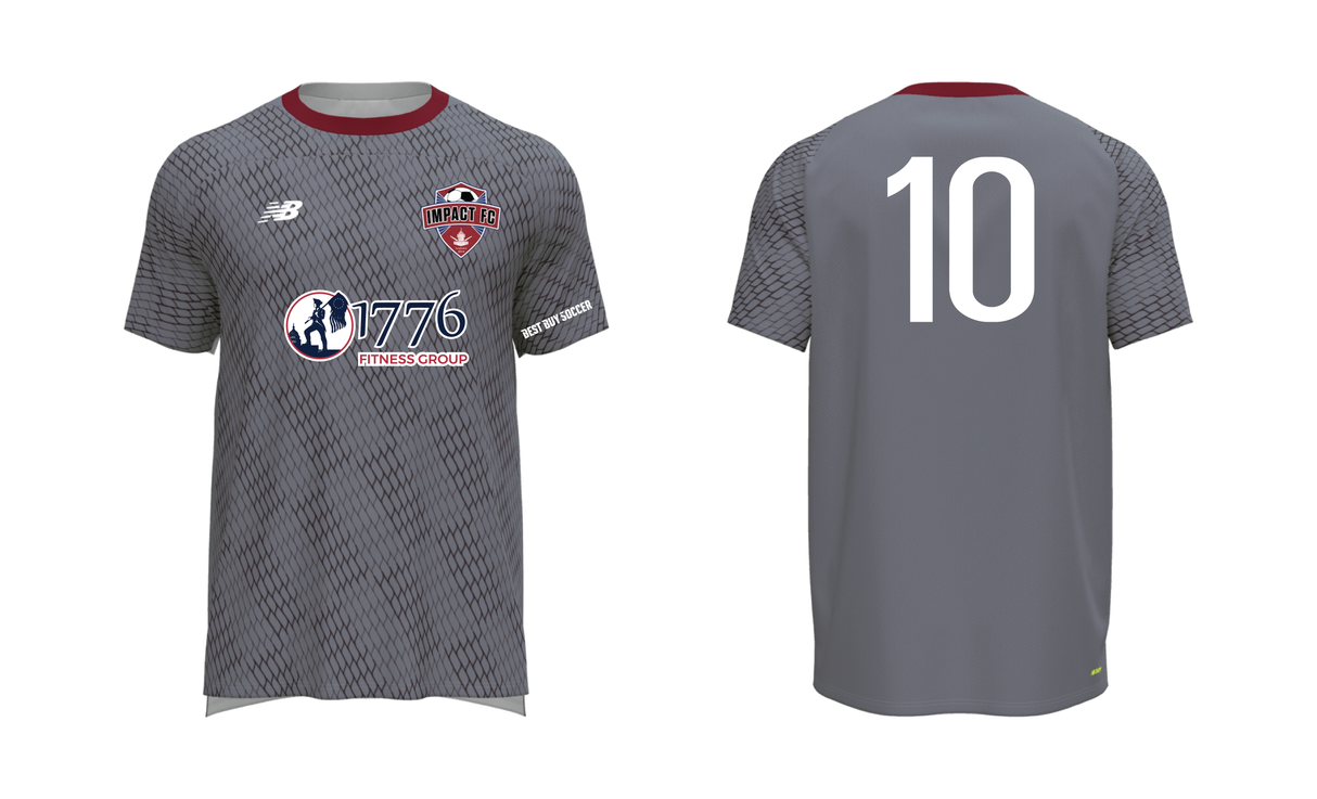IFC NB Net SS Goalkeeper Jersey - Grey/Red $ 64.00