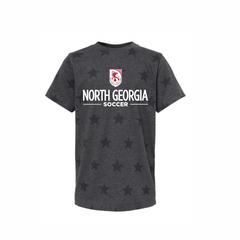 NGSA Star Print Tee Youth Red