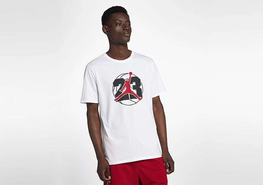 Camiseta Nike Jumpman Air blanca