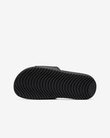 Chanclas Nike Kawa para niños en negro y blanco