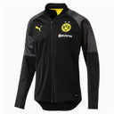 Chaqueta de poliéster PUMA BVB Stadium - Negro/Amarillo