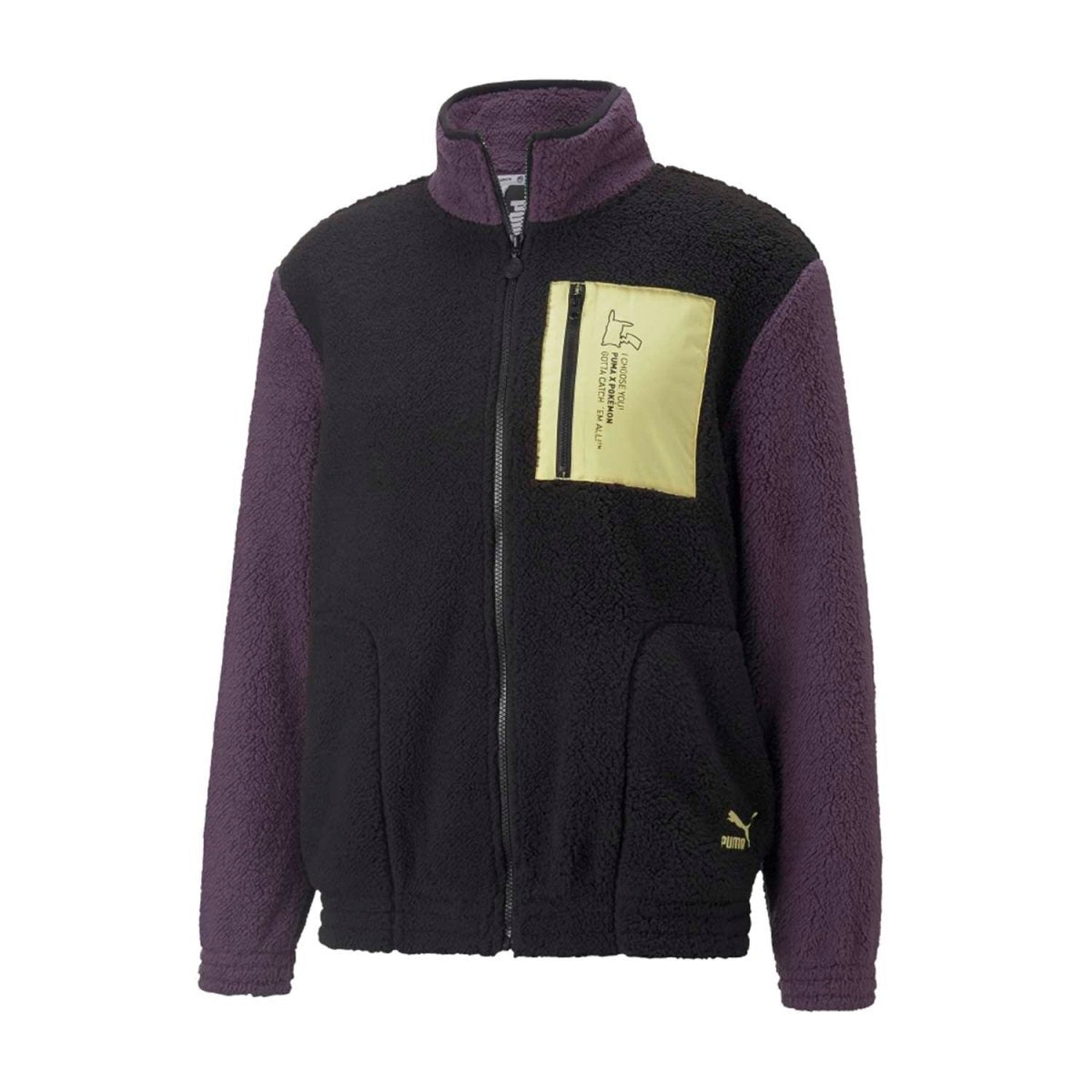 PUMA X Pokemon Sherpa Jacket Black