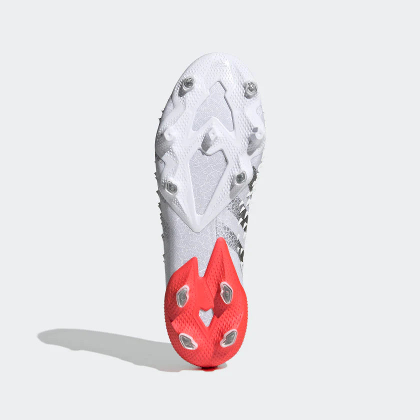Zapatillas de fútbol adidas Predator Freak 1 Firm Ground Blancas