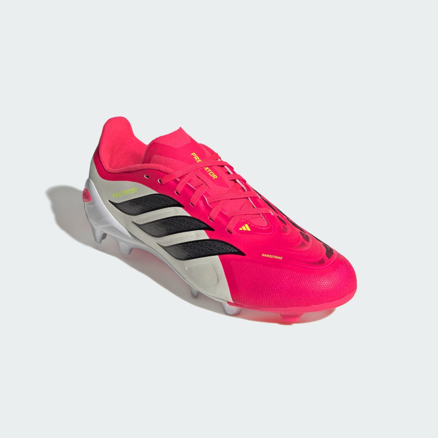 adidas Predator League FG Firm Ground Youth Soccer Cleats - Red/Black/White