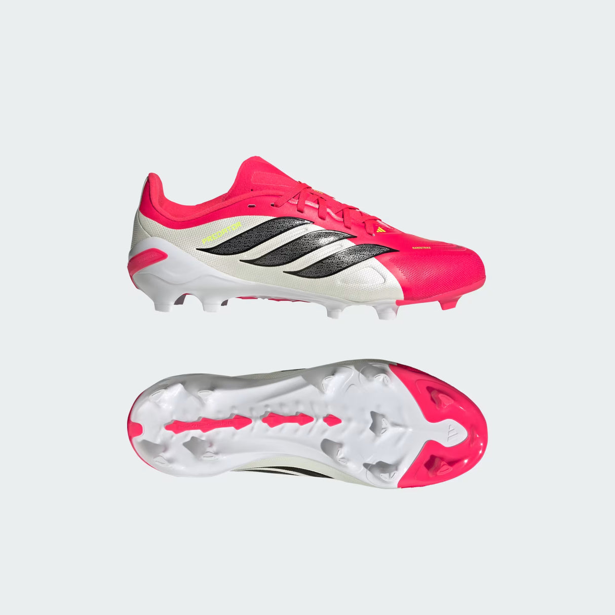 adidas Predator League FG Firm Ground Youth Soccer Cleats - Red/Black/White