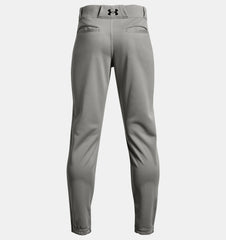 Under Armour Boy's Utility Closed Baseball Pant Grey