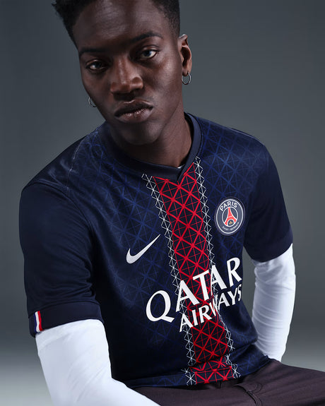Nike Paris Saint-Germain 2025/26 Stadium Home - Midnight Navy/Midnight Navy/White