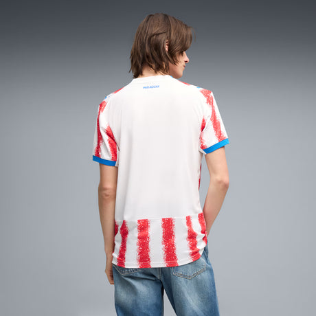 PUMA Paraguay Home Men's Soccer Jersey 2026 - White/Red
