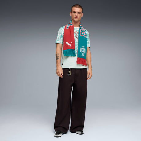 PUMA Portugal Away Men's Soccer Jersey 2026 - White/Green Lagoon