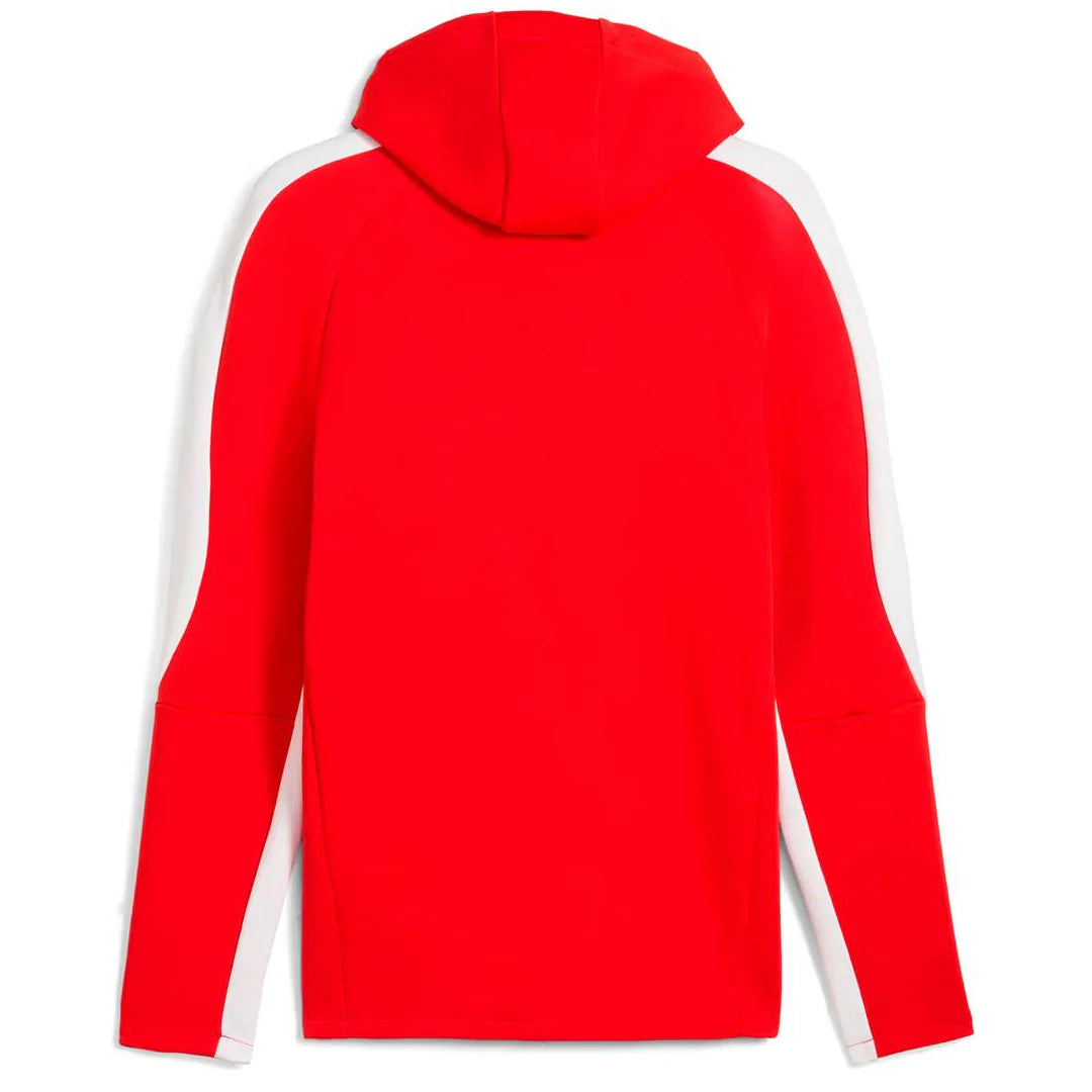 PUMA Chivas Evostripe Hooded Men's Soccer Jacket - Red/White
