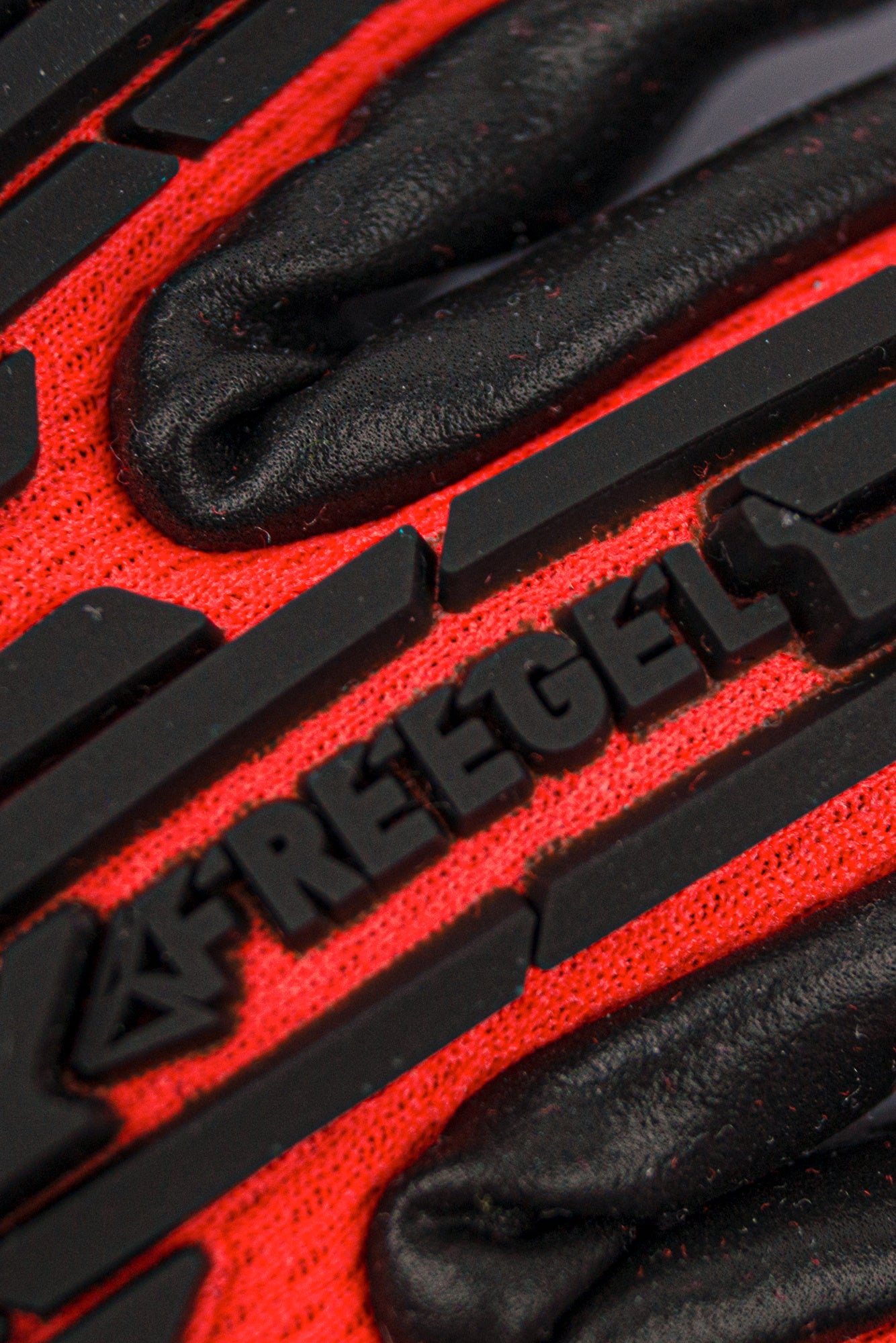 Reusch Attrakt Freegel Fusion Ortho-Tec Goliator Goalkeeper Gloves Bright Red/Blue/Black