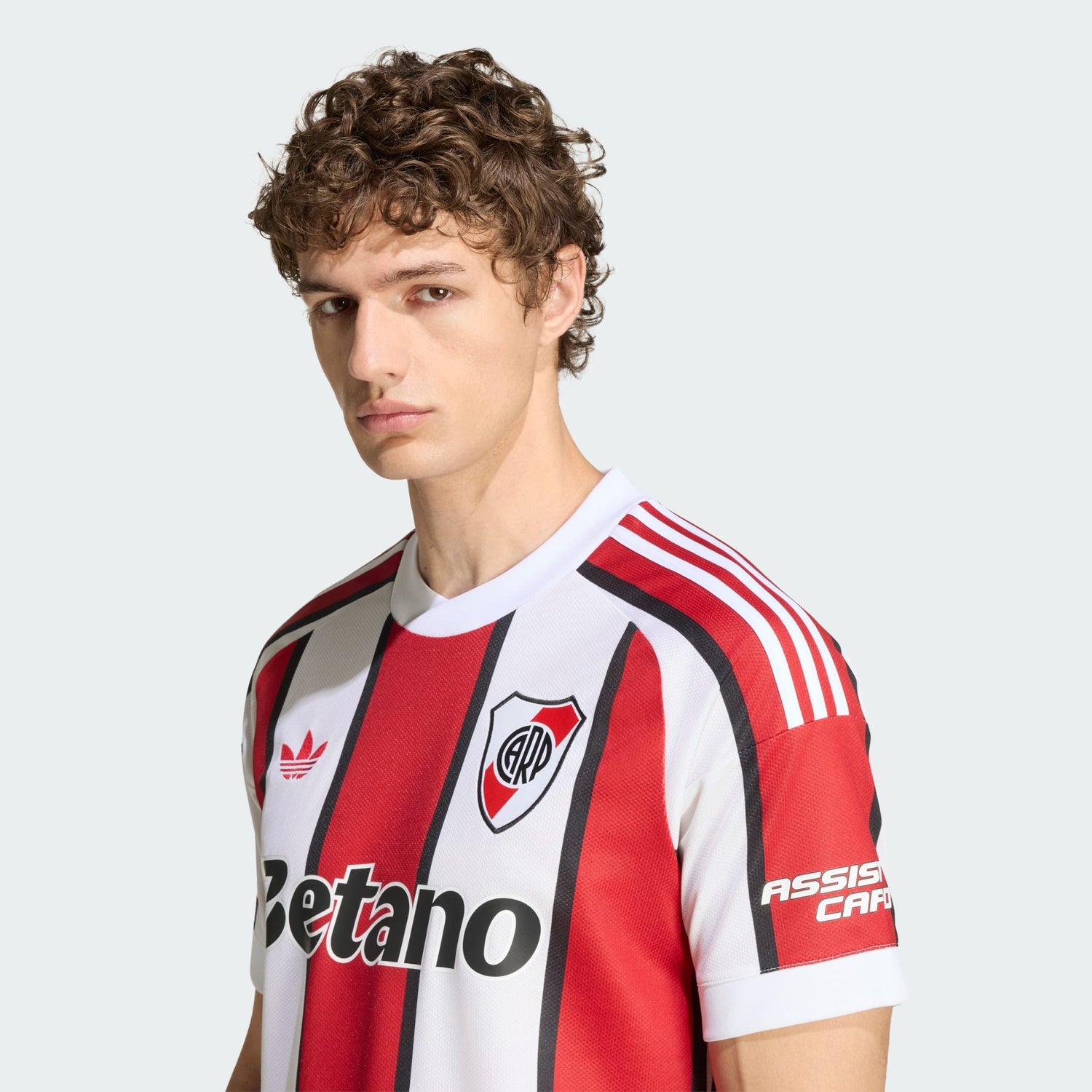 adidas River Plate Away Men's Soccer Jersey 26/27 - White/Red
