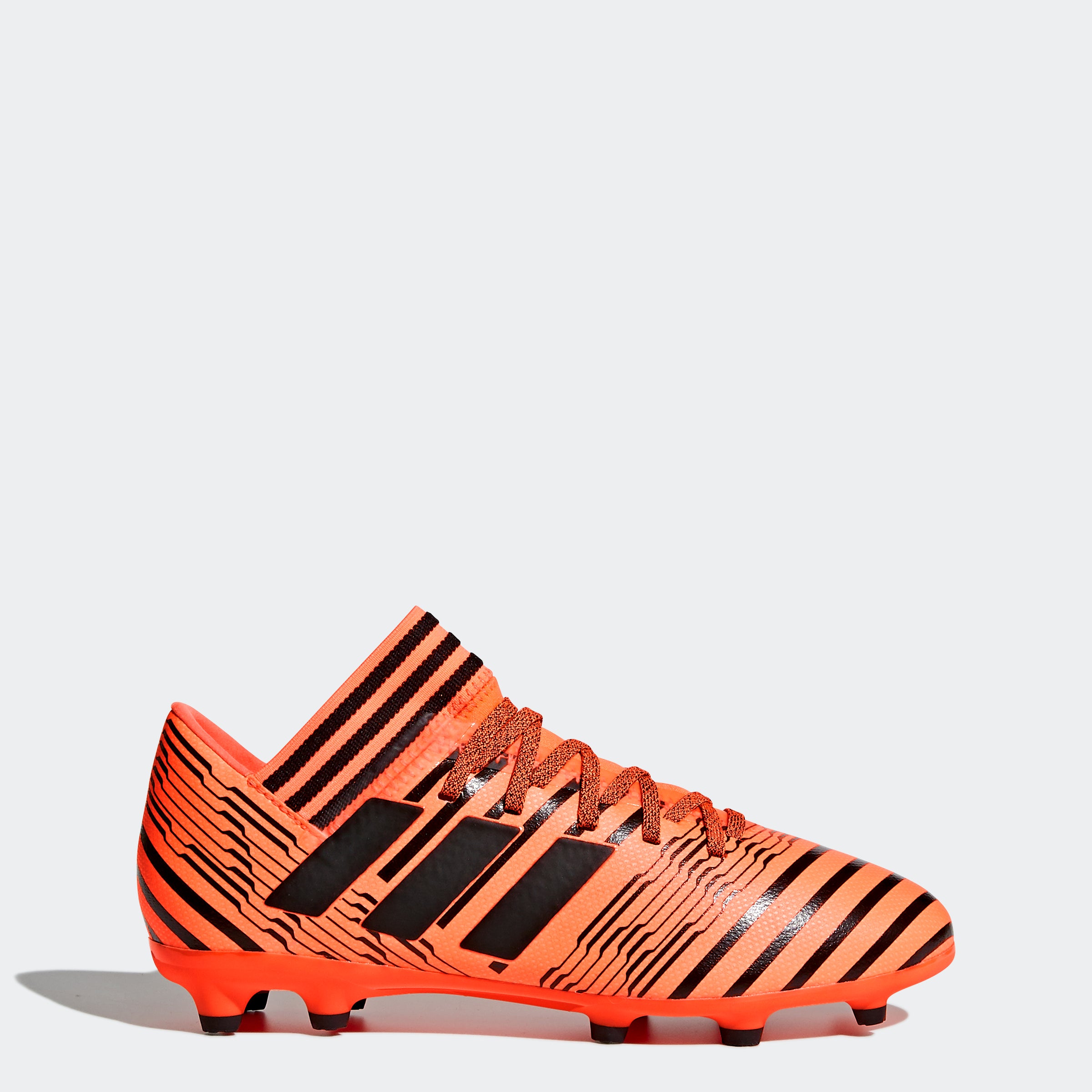 adidas Nemeziz 17.3 FG J Firm Ground Youth Soccer Cleats - Solar Orange/Black