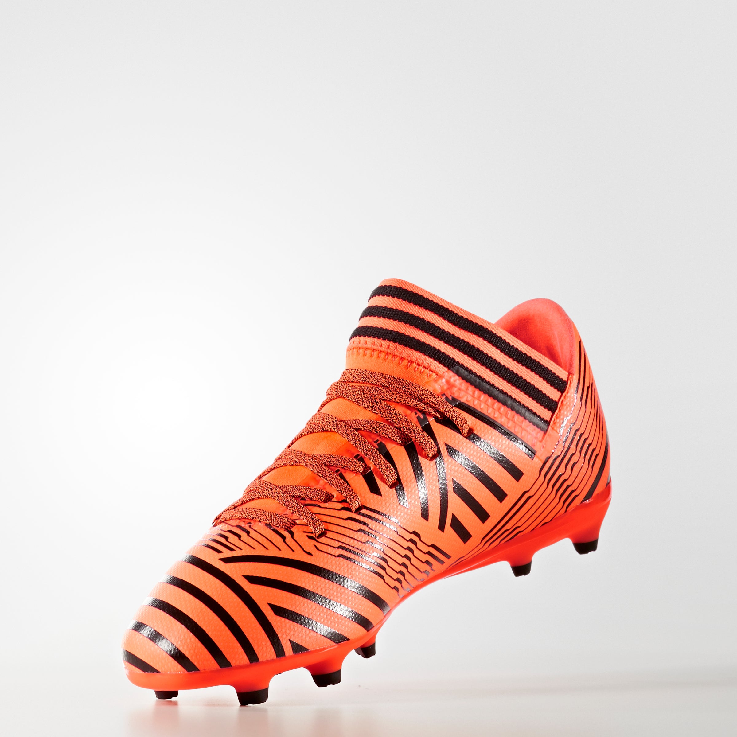 adidas Nemeziz 17.3 FG J Firm Ground Youth Soccer Cleats - Solar Orange/Black