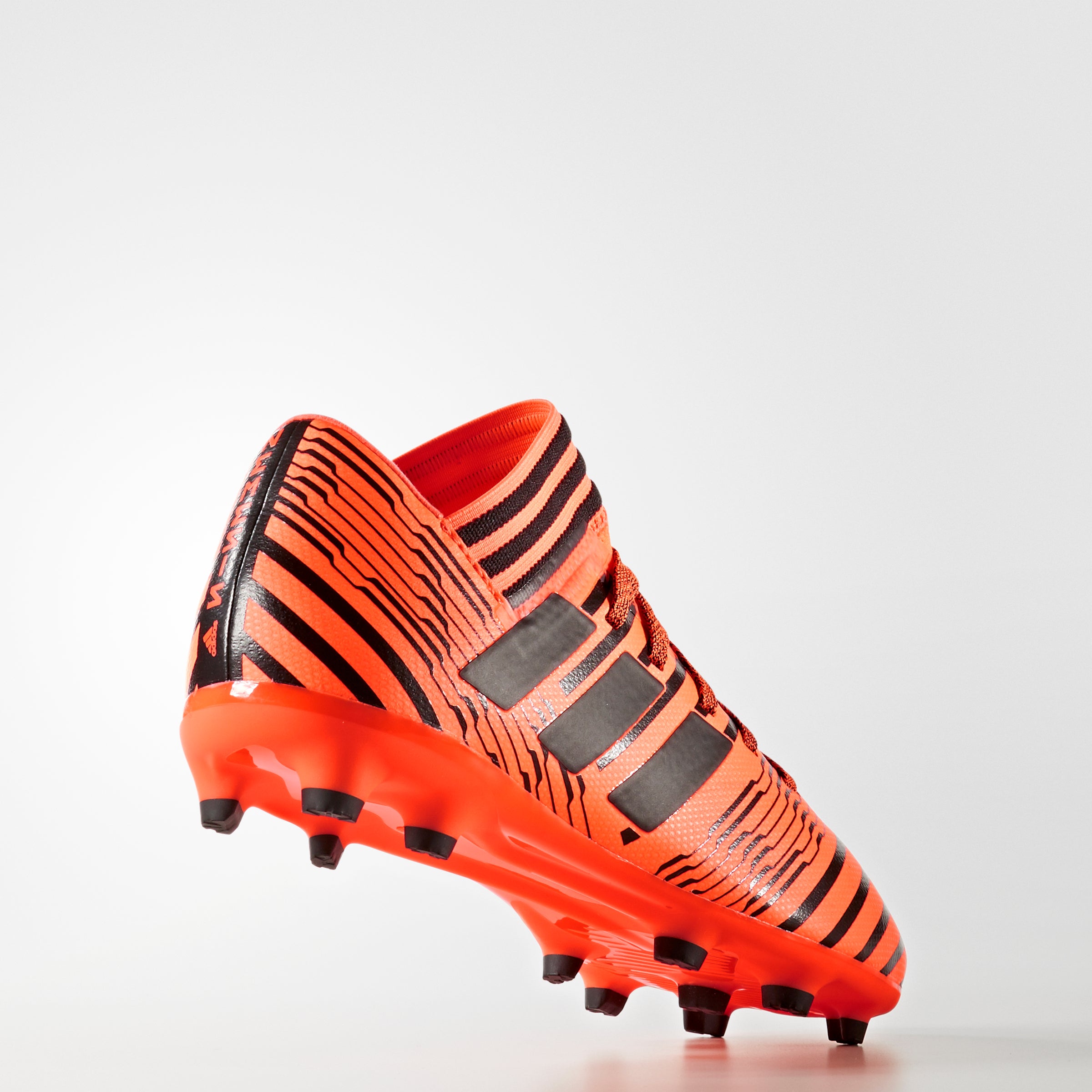 adidas Nemeziz 17.3 FG J Firm Ground Youth Soccer Cleats - Solar Orange/Black