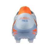 Mizuno Morelia Neo V Beta Elite FG Men's Soccer Cleats - Blue Finch/Orange