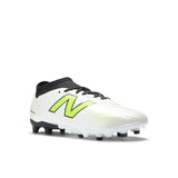 New Balance Tekela Team Low Laced Kids Firm Ground Soccer Cleats V5 -White