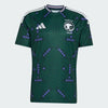 adidas Saudi Arabia Home Men's Soccer Jersey 26 - Ivory/White