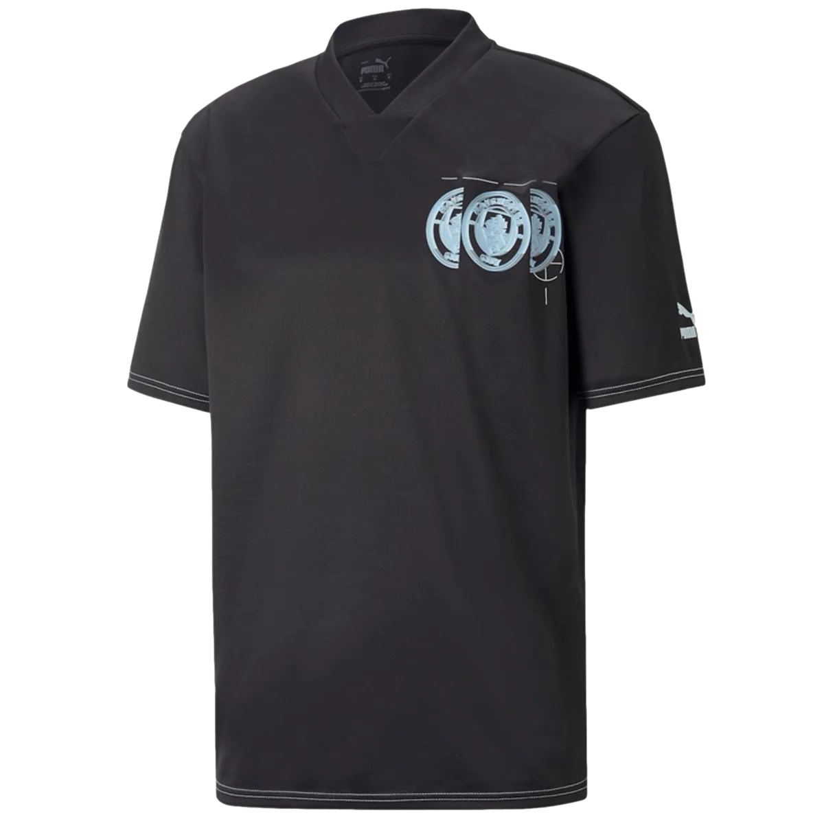 PUMA Manchester City Statement Jersey - Black/Fizzy