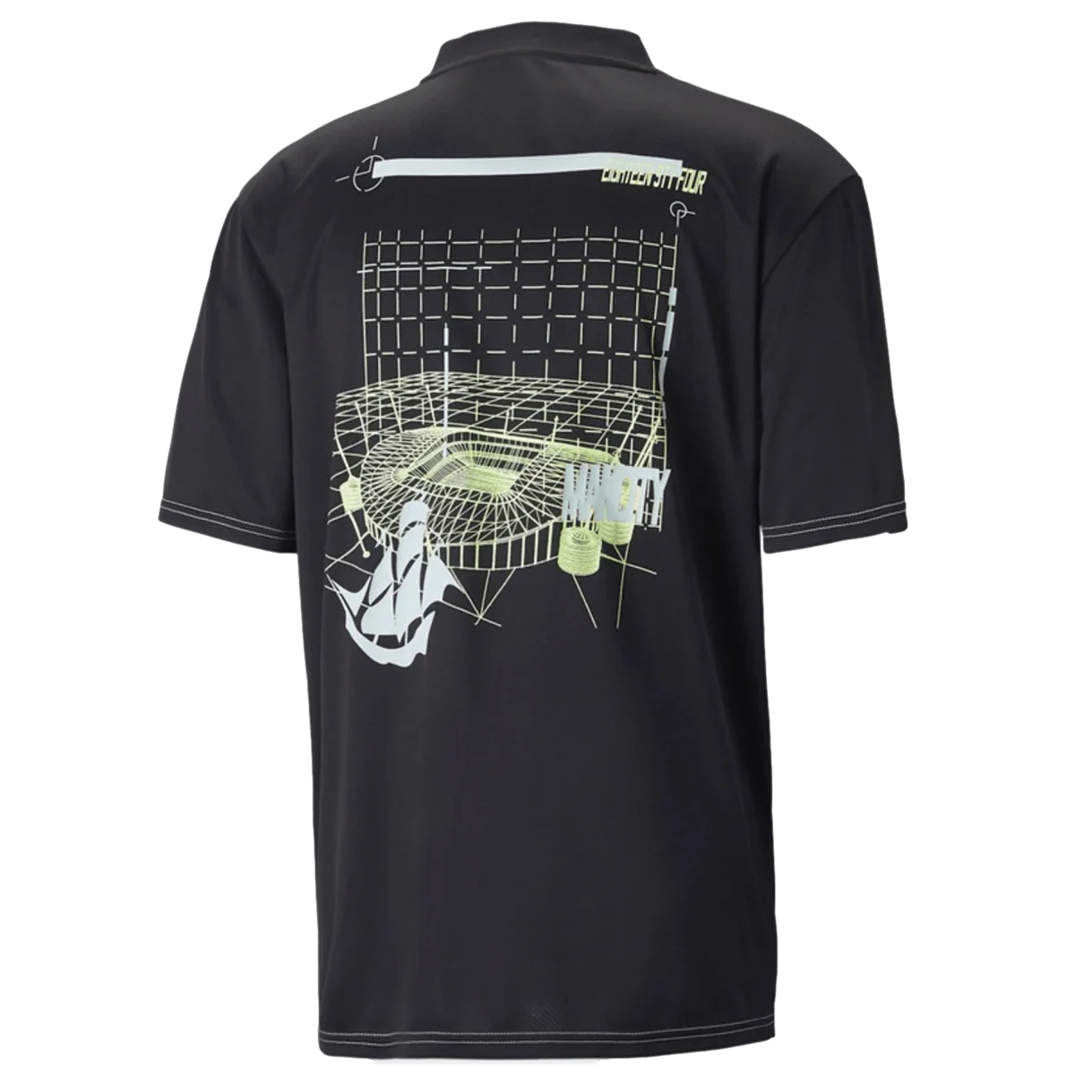 PUMA Manchester City Statement Jersey - Black/Fizzy