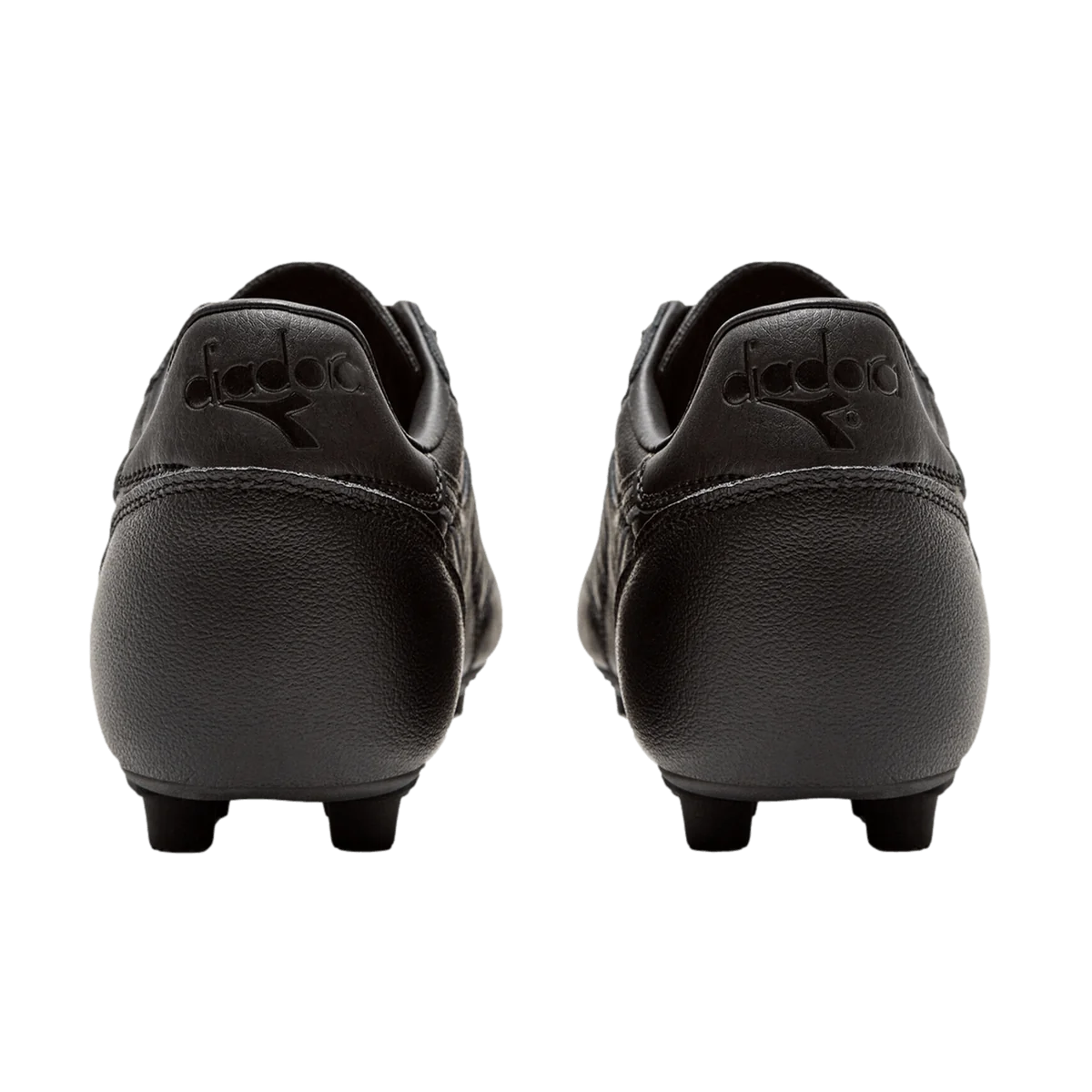 Diadora Brasil LT + MDPU Firm Ground Football Boots Black/Black