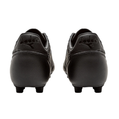 Diadora Brasil LT + MDPU Firm Ground Football Boots Black/Black