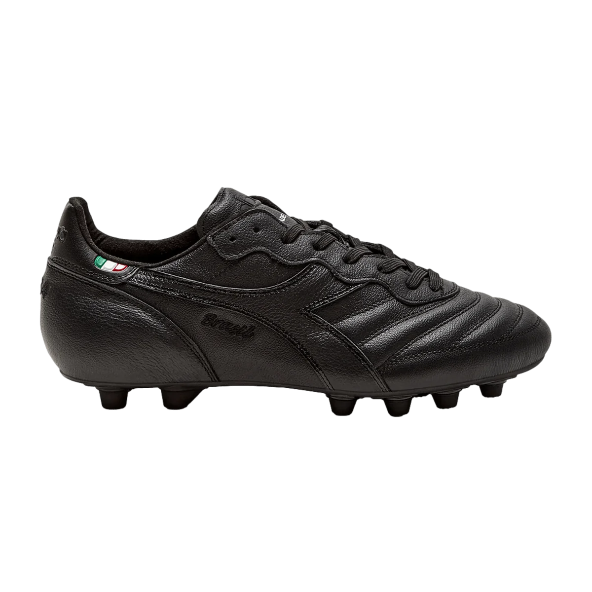 Diadora Brasil Italy OG LT+ MDU Firm Ground Football Boots Black