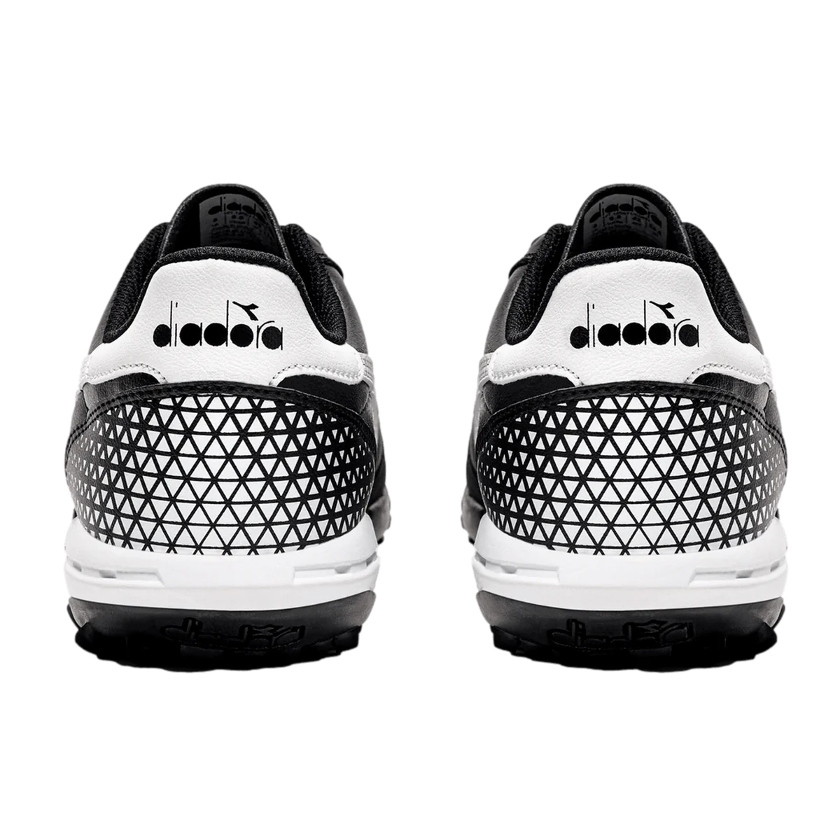 Diadora Calcetto GR LT TF Turf Football Boots Black/White