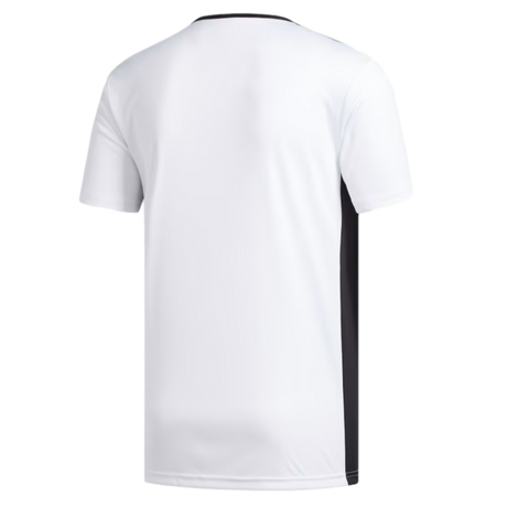 Camiseta adidas Entrada 18 Blanco/Negro