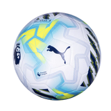 PUMA Orbita Cup PL Lights Soccer Ball - White/Aqua/Blue