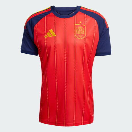 adidas Spain Home Men's Soccer Jersey 26 - Red