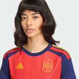 adidas España Camiseta de Fútbol de Local para Mujer 26 - Roja
