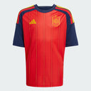 adidas Spain Home Youth Soccer Jersey 26 - Red