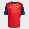 adidas Spain Home Youth Soccer Jersey 26 - Red