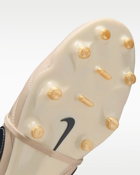 Nike Men's Tiempo Ligera Pro FG Soccer Cleats - Pearl White/Dark Obsidian
